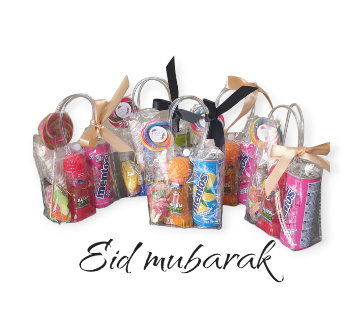 Eid traktatie tasjes van 5