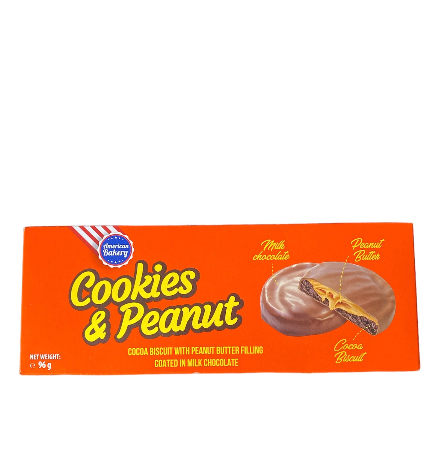 Amerikanske bageri cookies &amp; peanut